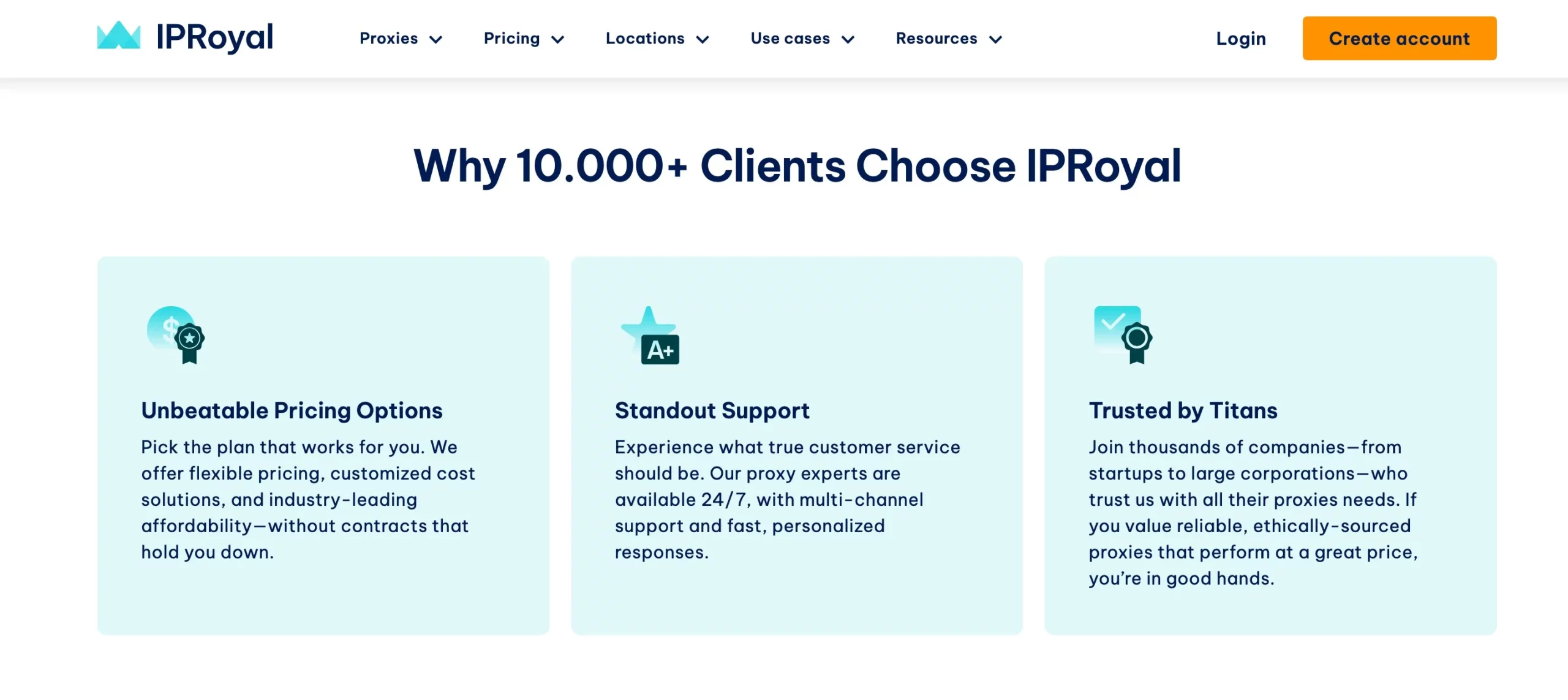 Why Choose IPRoyal? 