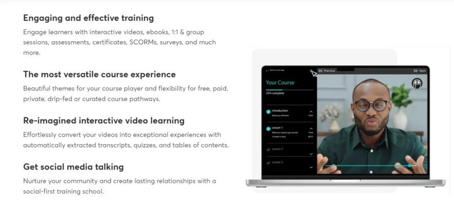 learnworlds features