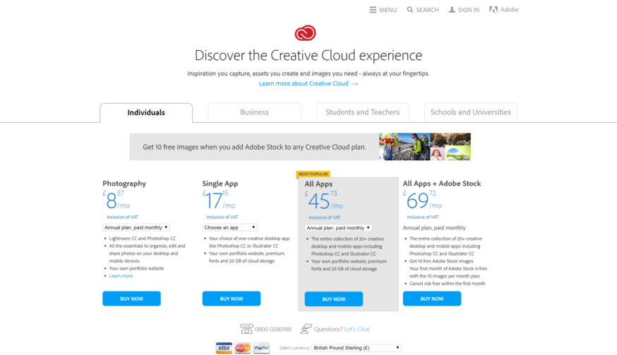 adobe creative cloud storage location
