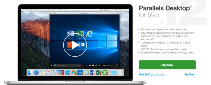 parallel desktop for mac sierra