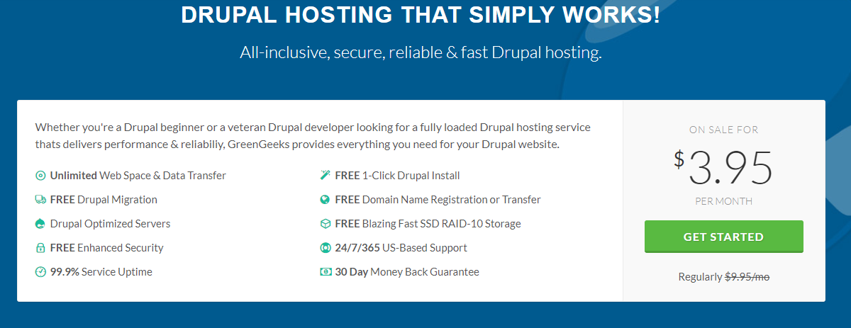 top drupal hosting