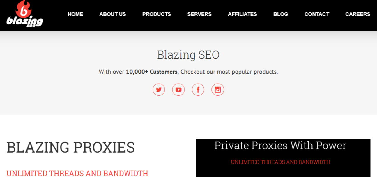 Blazing SEO Proxies- Best Private Proxy Networks