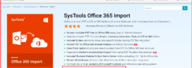 systools office 365 backup