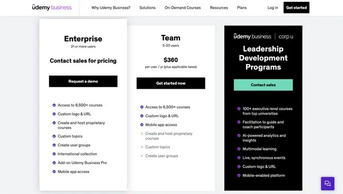Udemy Pricing