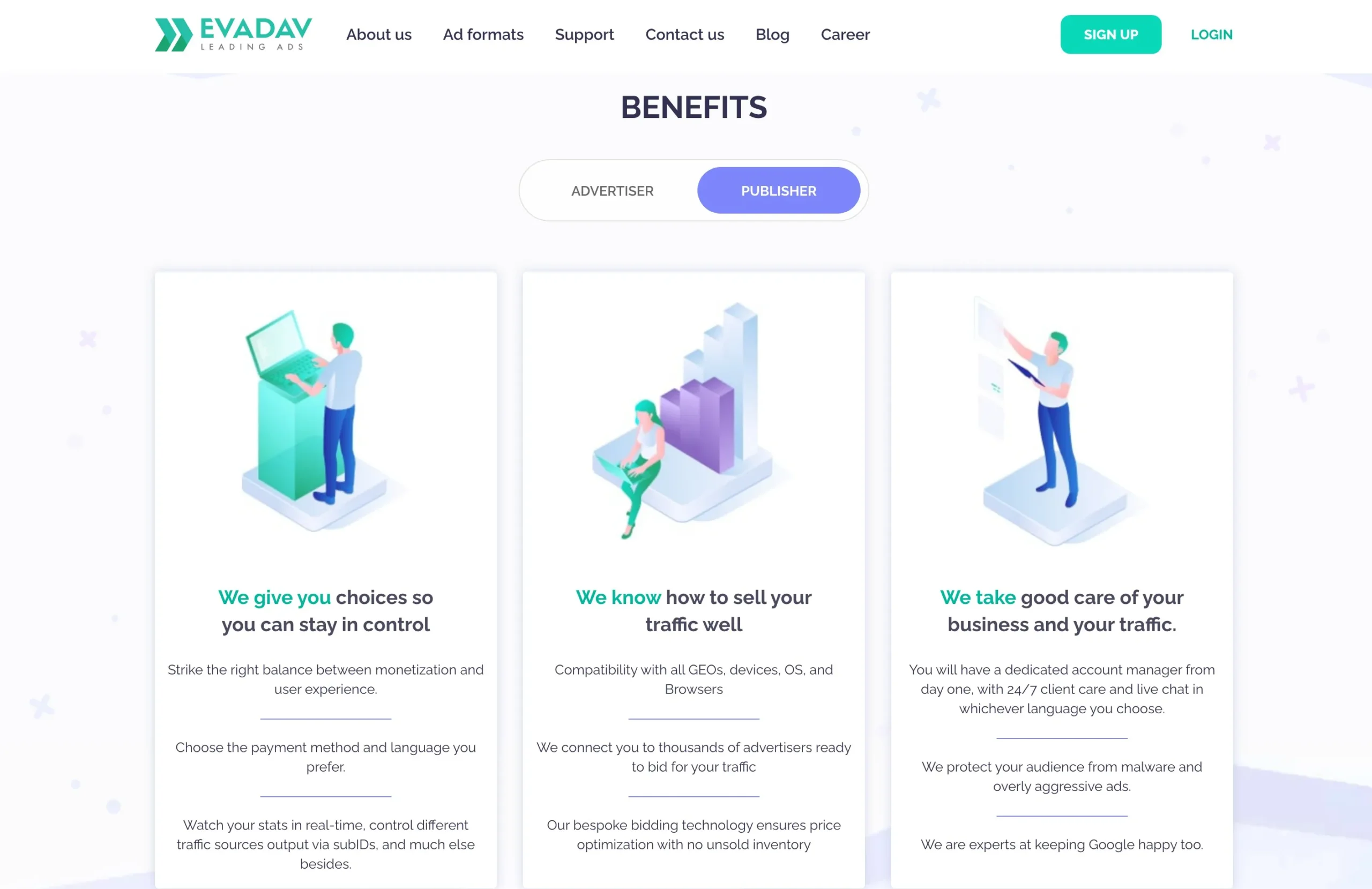 EvaDav For Publishers