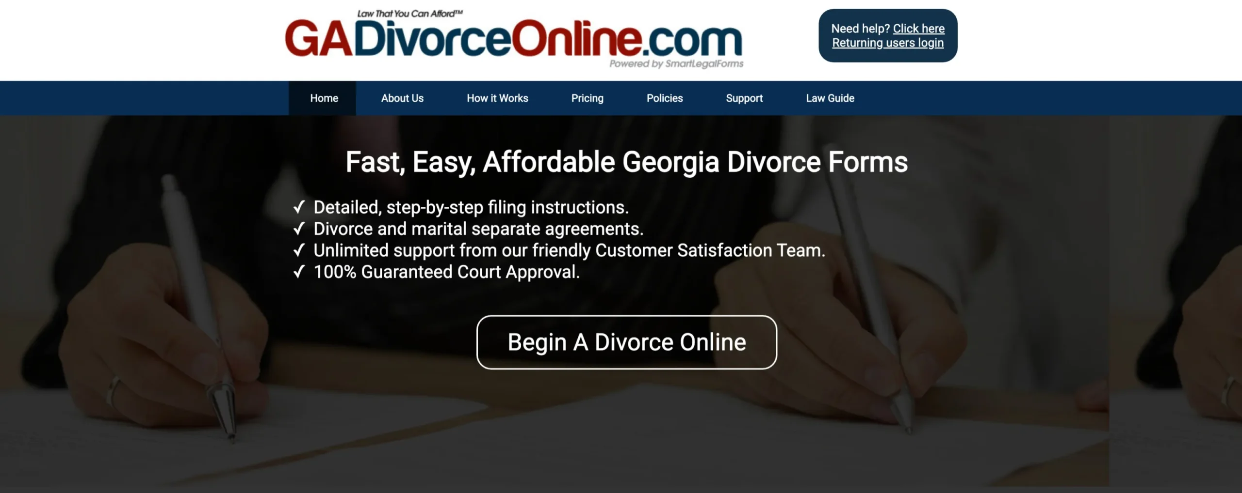 GA Divorce Online