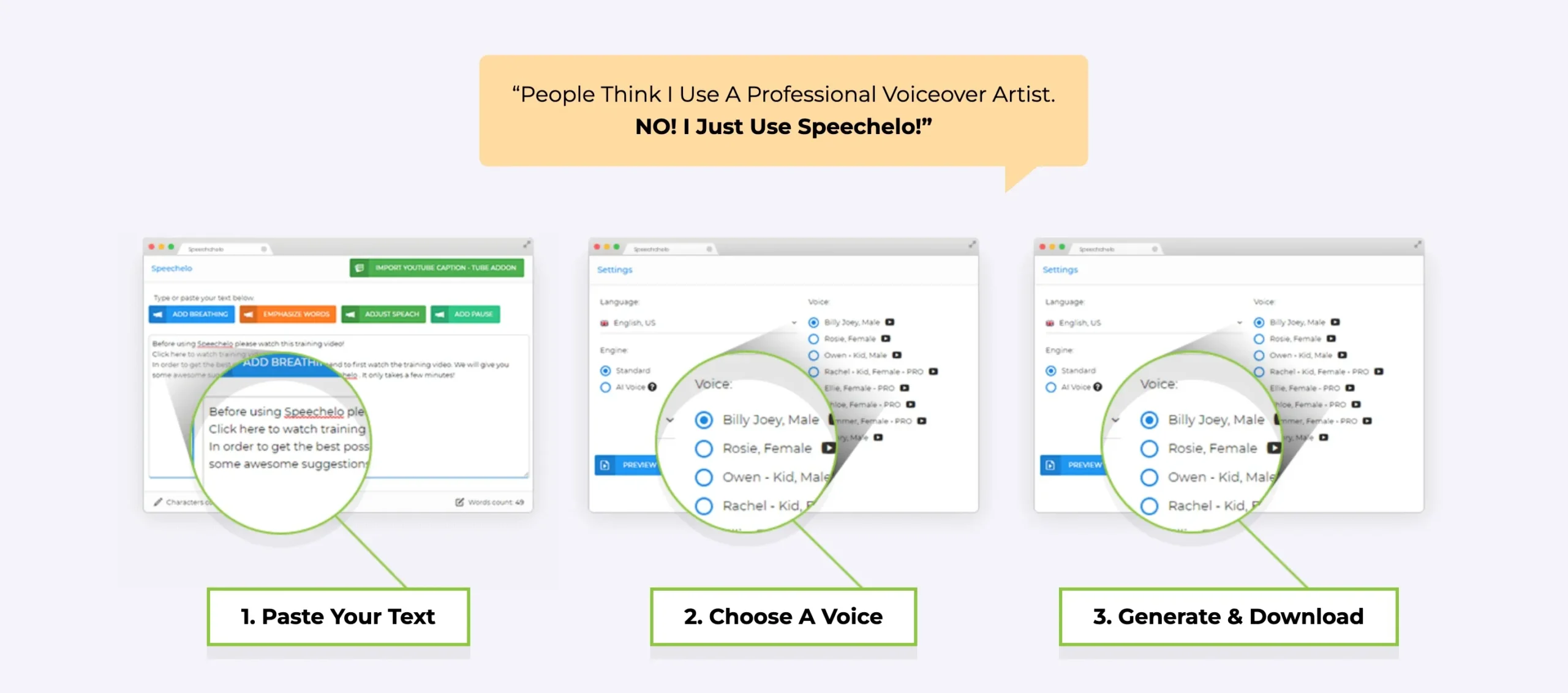 How Does Speechelo Works?