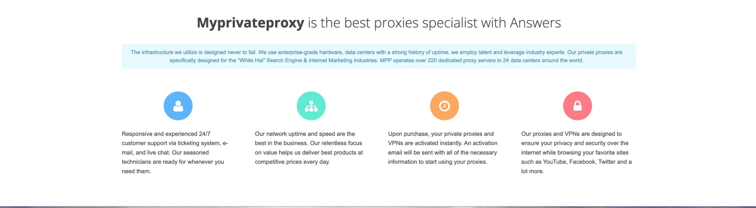 My Favourite Features and Benefits Of MyPrivateProxy