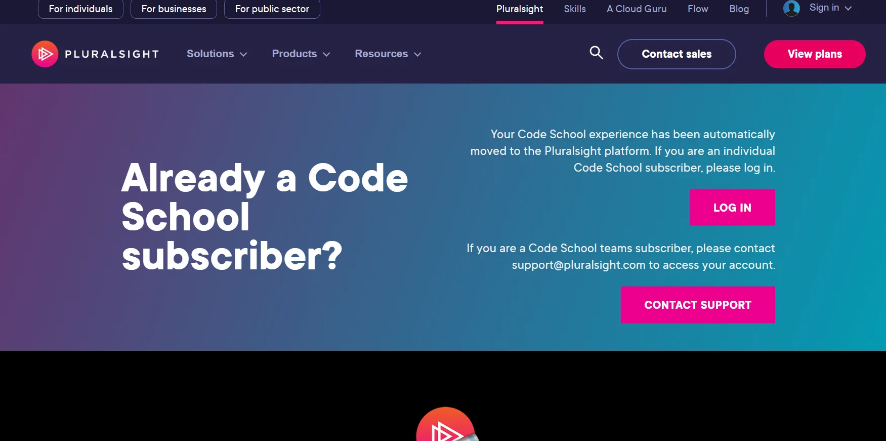 Pluralsight Code School