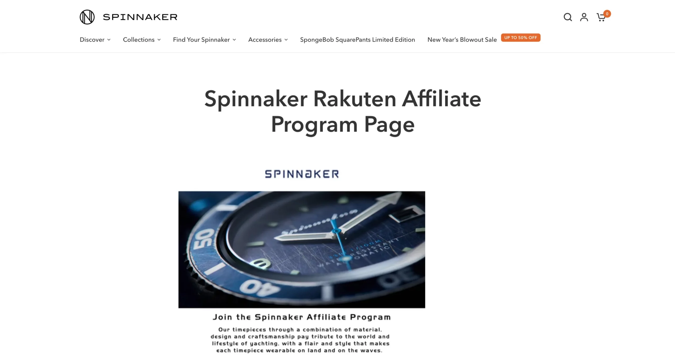 Spinnaker Watches