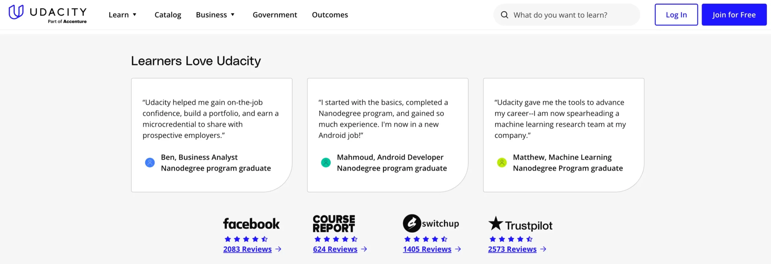 Udacity Reviews