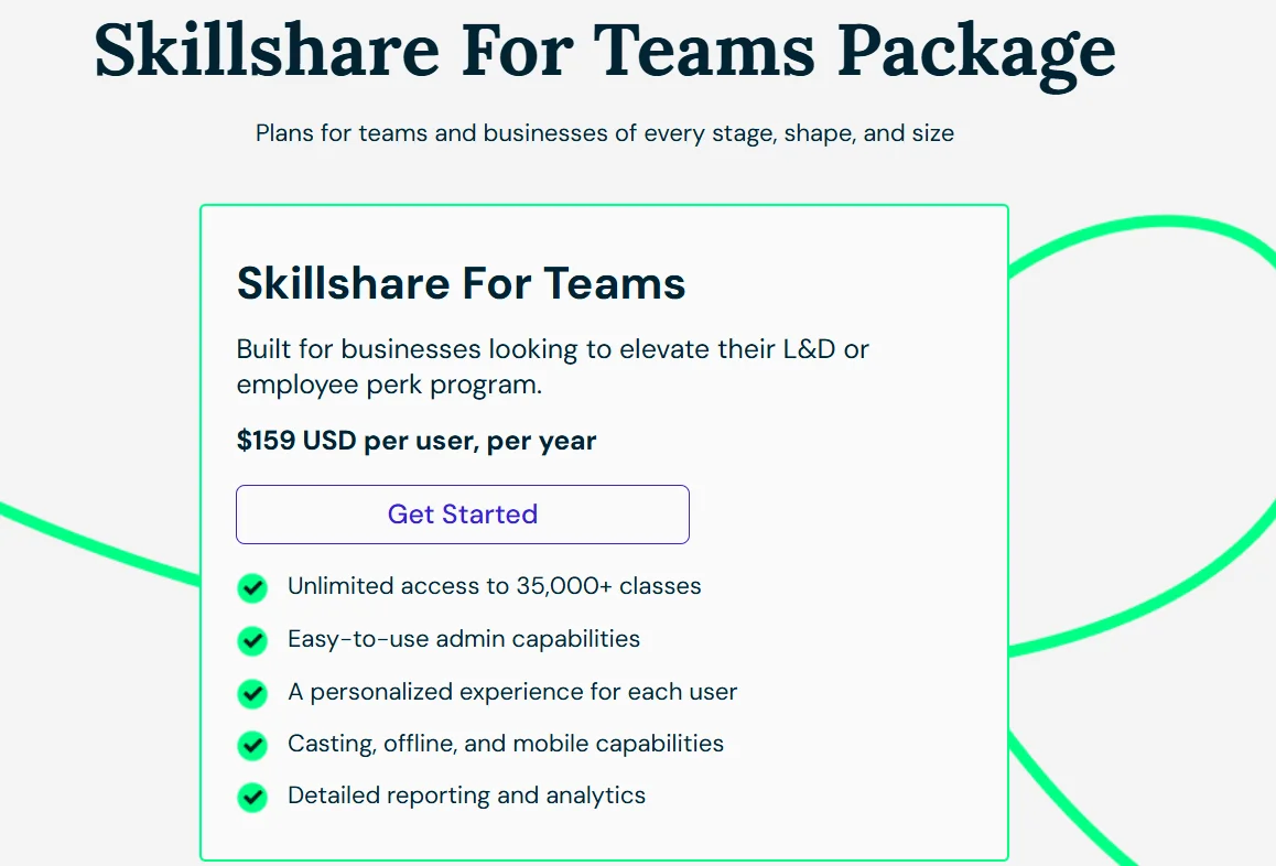 Skillshare Pricing