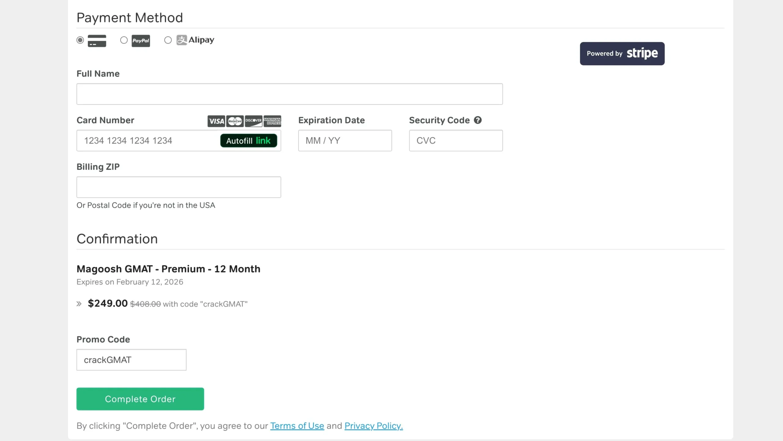 Magoosh GMAT Premium 12-Month Plan