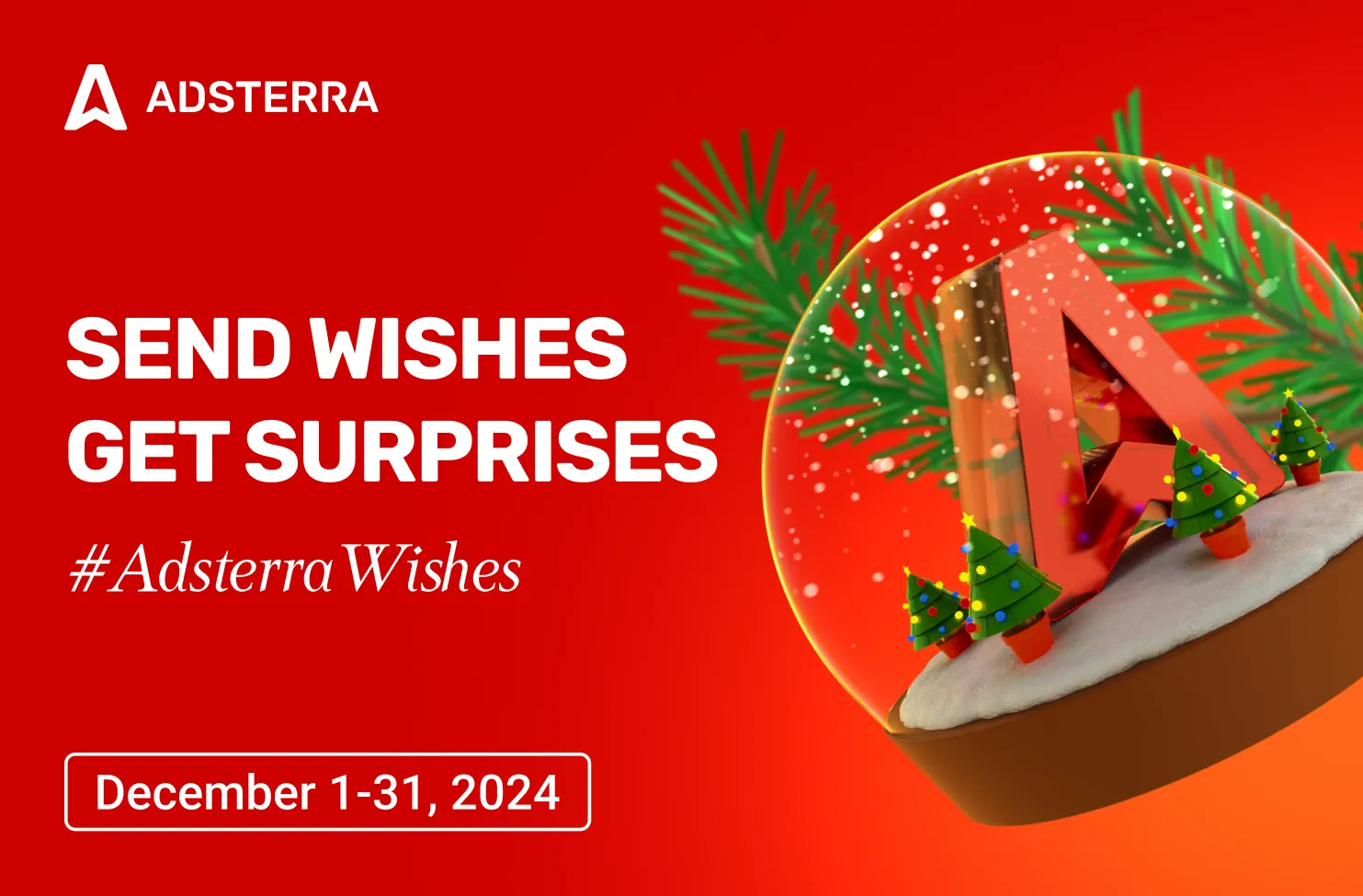 Adsterra Launches a Network of Wishes and Prizes