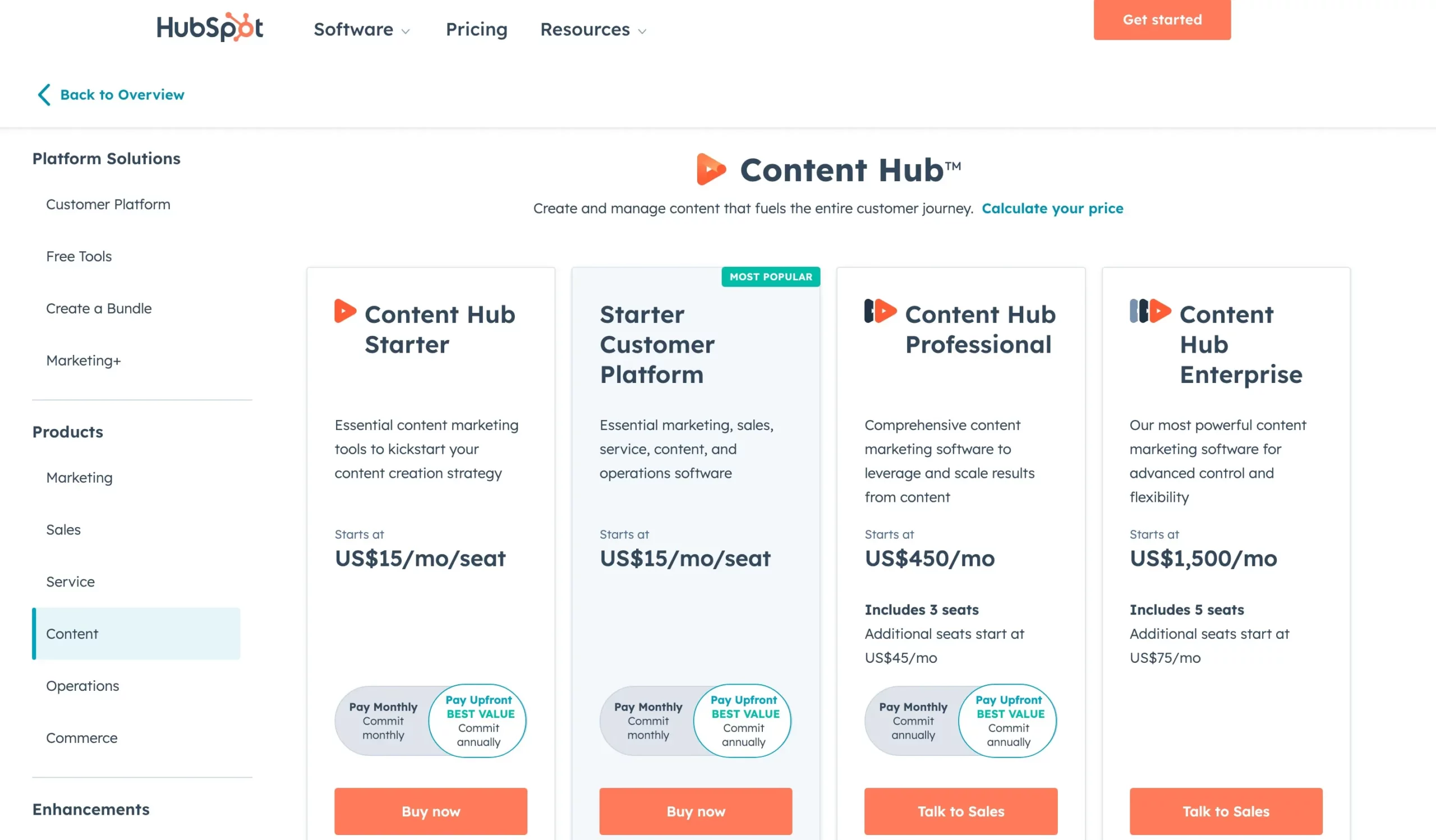 HubSpot - Content Hub