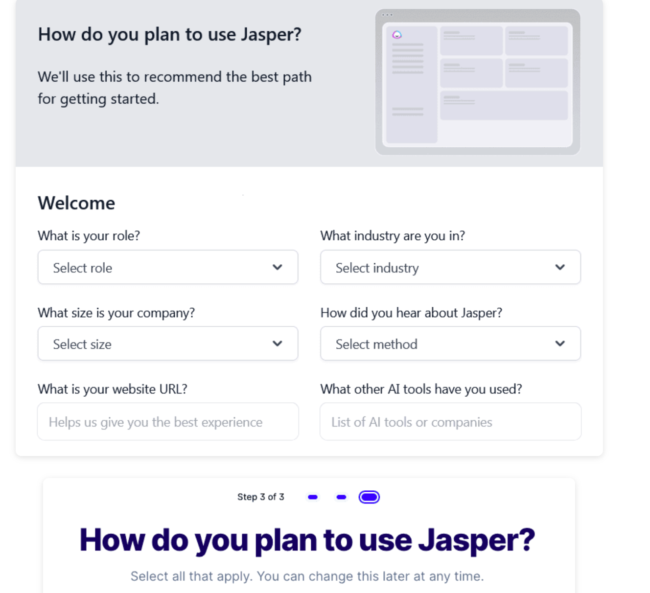 Jasper Free trial use