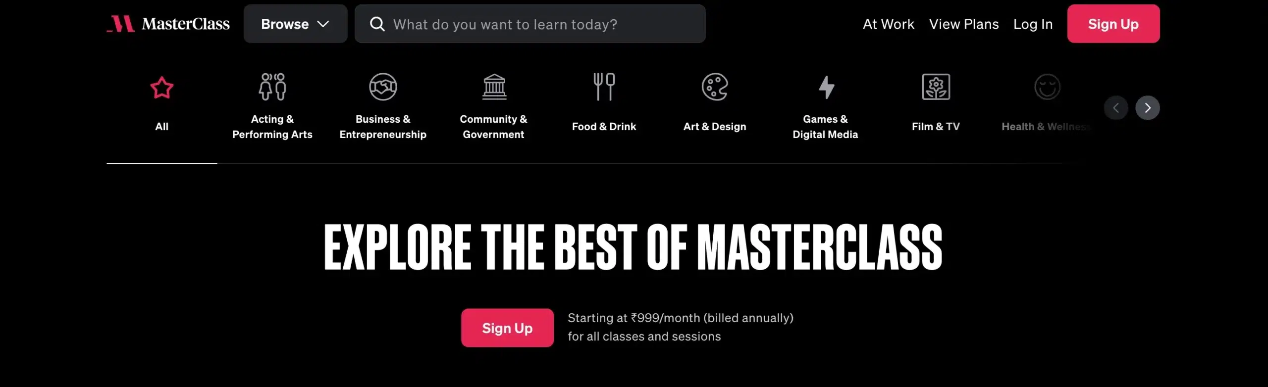 MasterClass Coupon Codes & Promo Codes